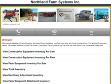 Tablet Screenshot of m.northlandfarmsystems.com